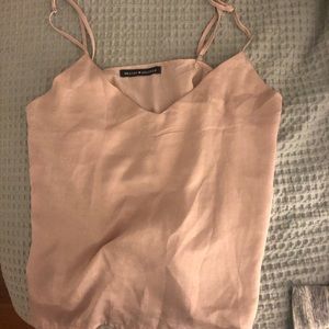 brandy melville silk tank top RARE